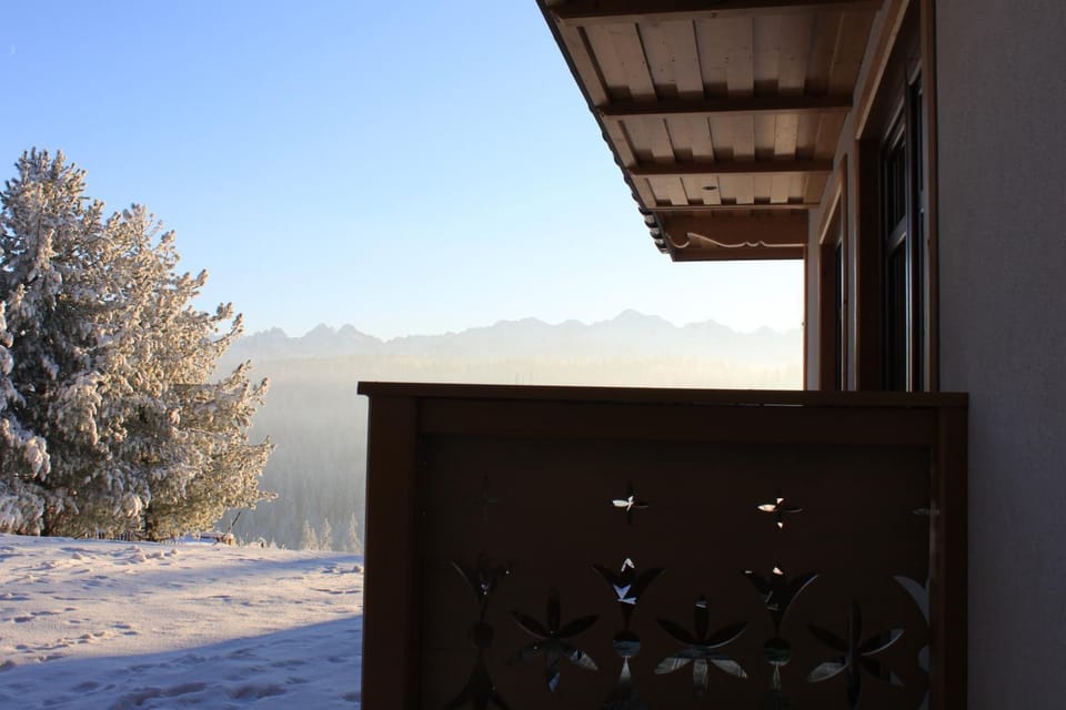 Natural landscape, Winter, Mountain view