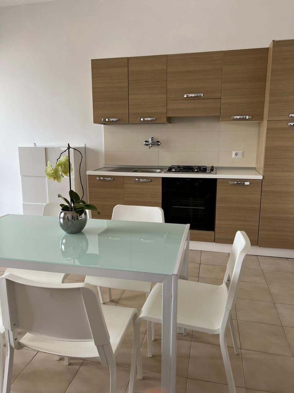 Kitchen or kitchenette, Dining area, oven, stove