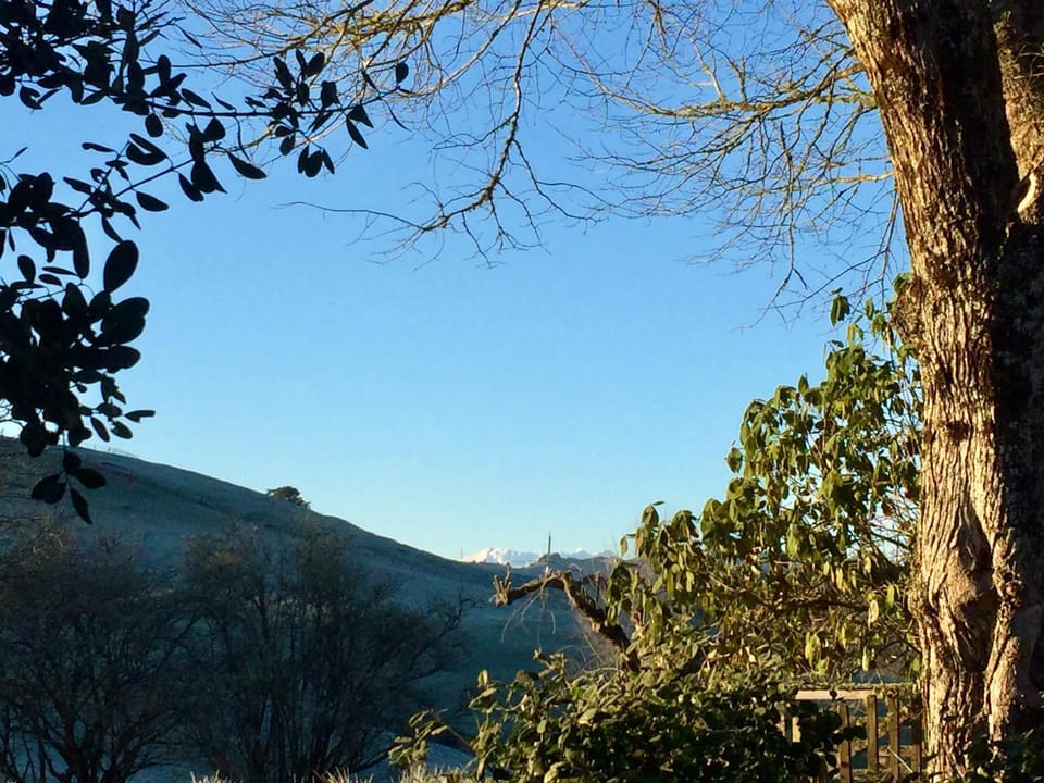 Nearby landmark, Natural landscape, Winter, View (from property/room), On site, Garden view, Landmark view, Mountain view