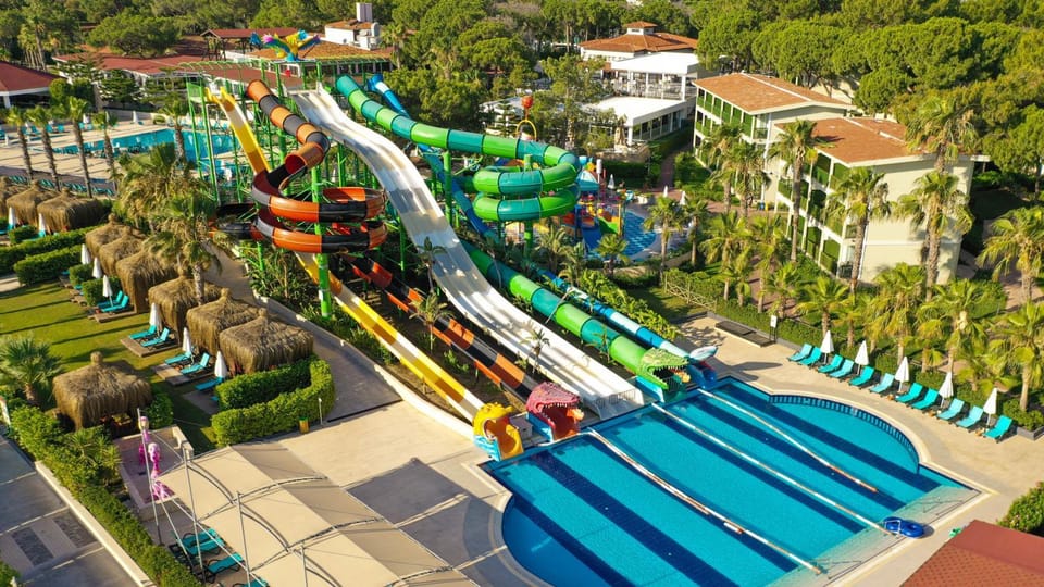 Children play ground, Aqua park, Swimming pool