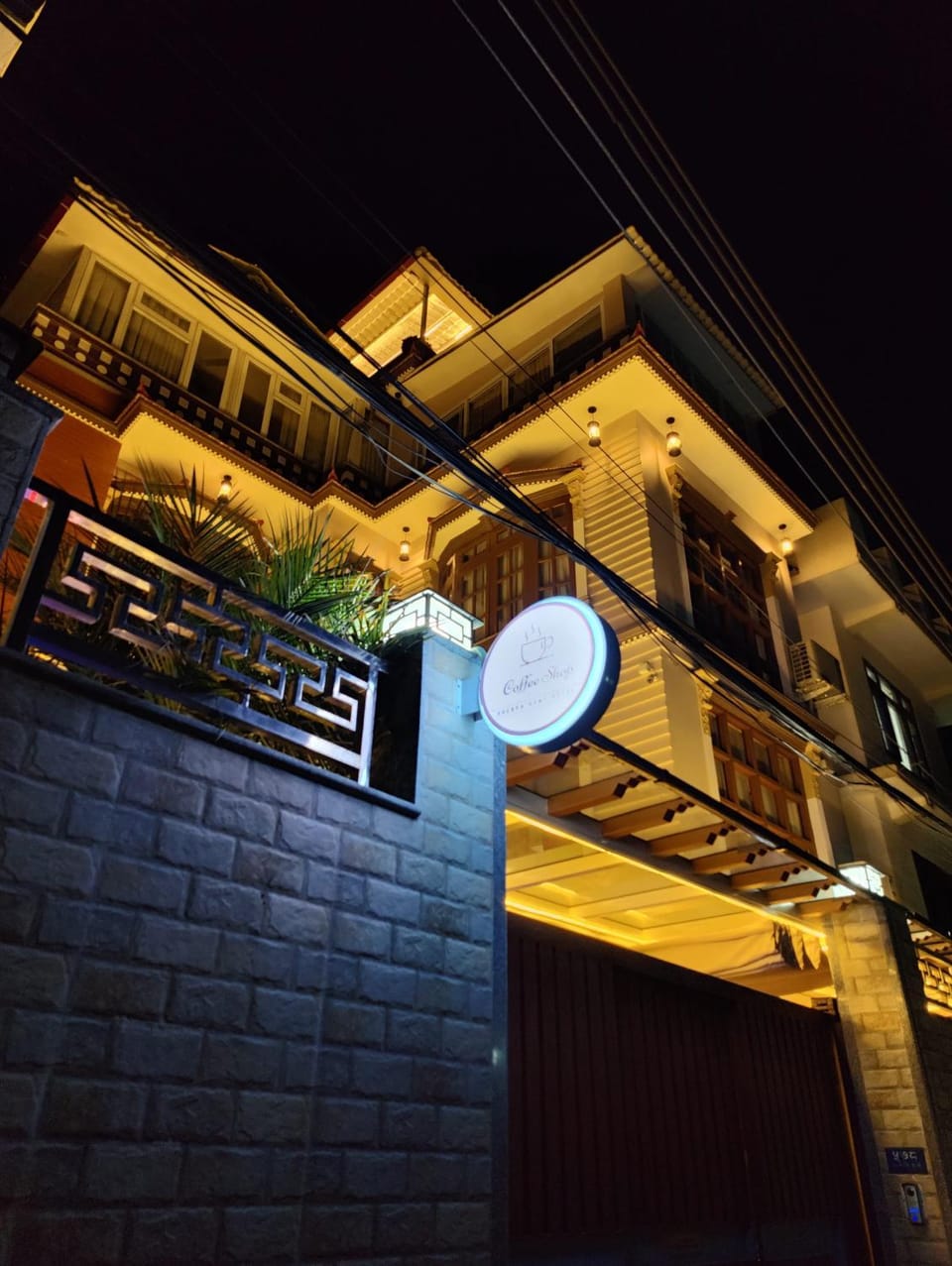 Property building, Night