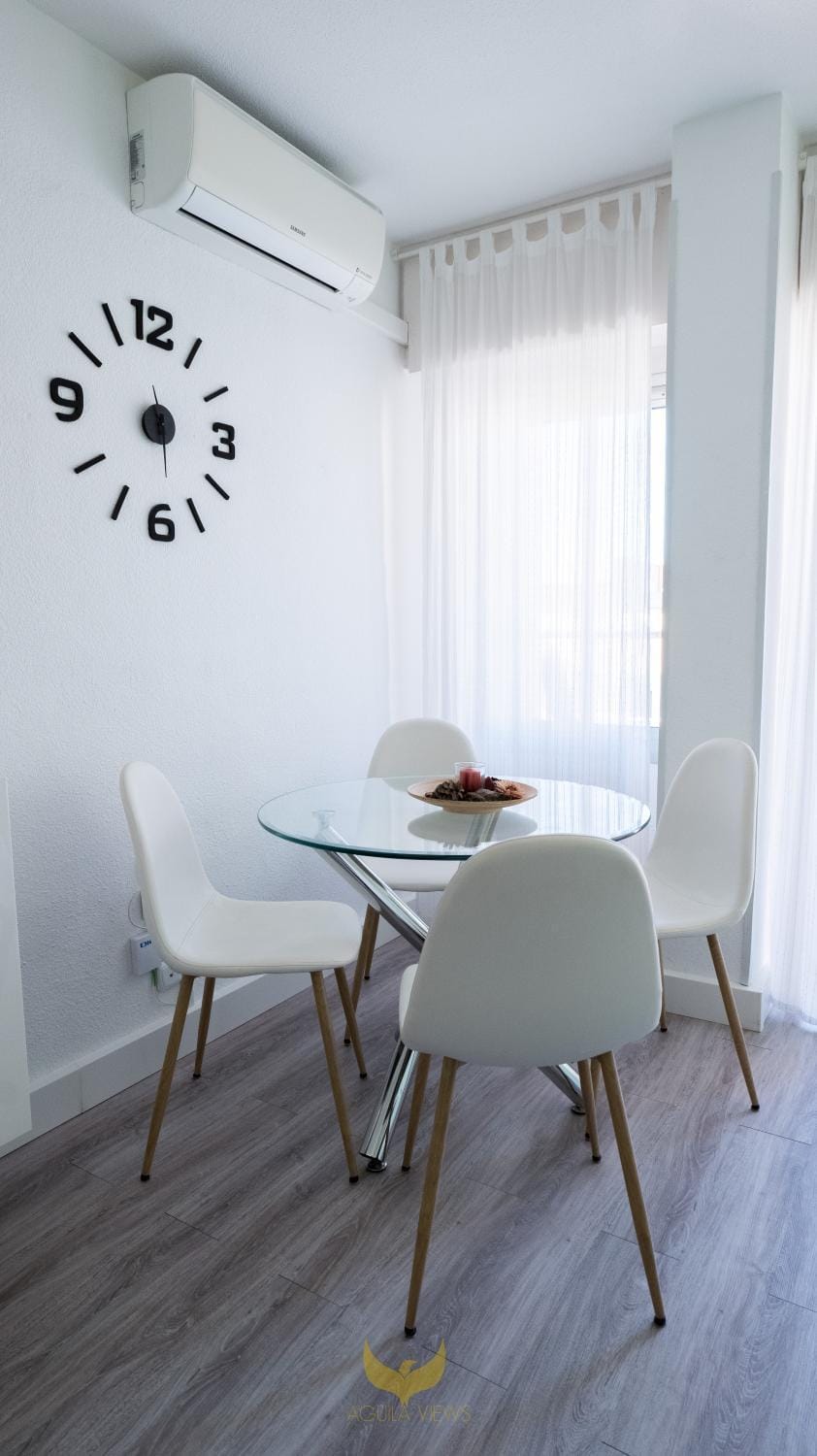 Living room, Dining area, air conditioner