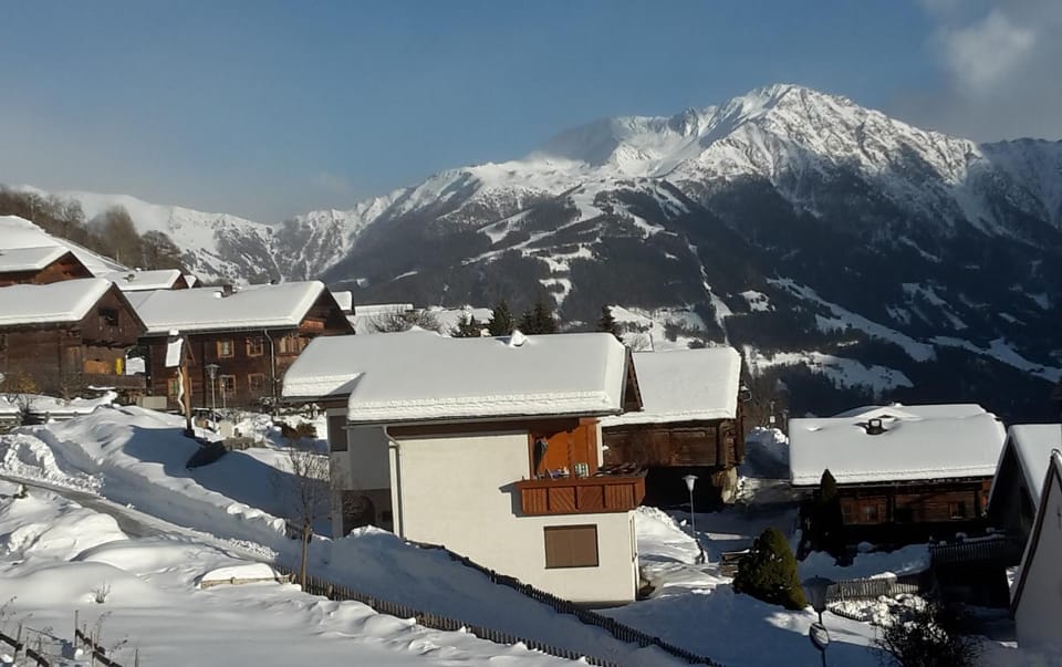 Neighbourhood, Winter, Mountain view