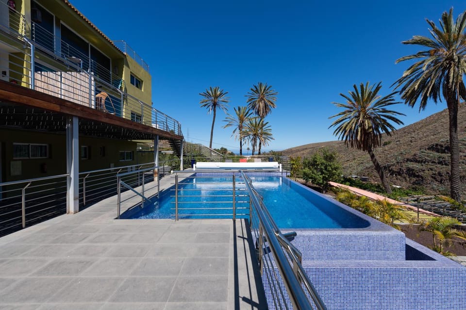 Natural landscape, Pool view, Swimming pool, Swimming pool, sunbed