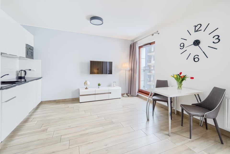 TV and multimedia, Kitchen or kitchenette, Photo of the whole room, Dining area
