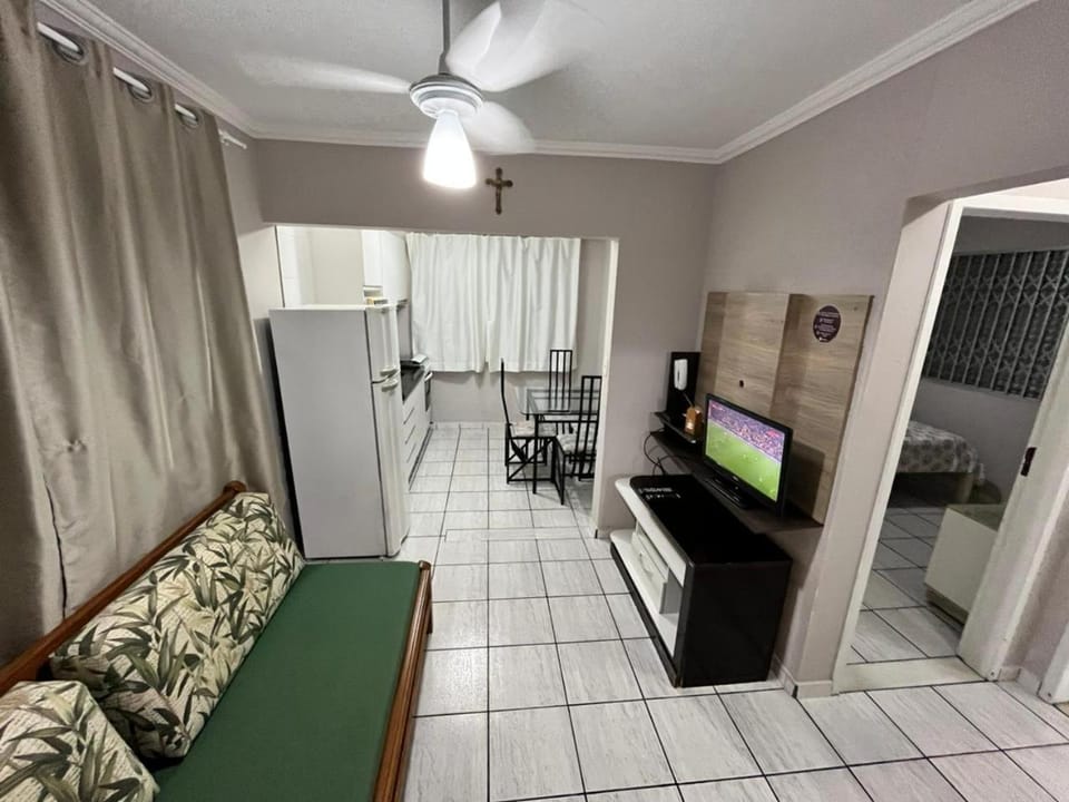 Living room, kitchen