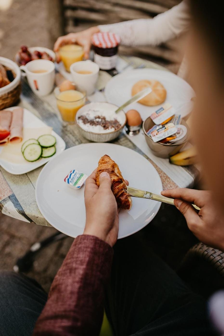 People, Food and drinks, Breakfast