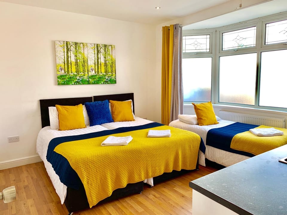Bed, Bedroom