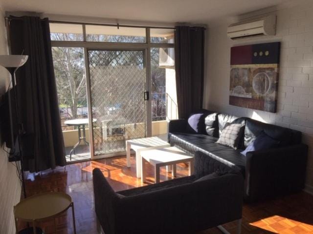 Living room, air conditioner