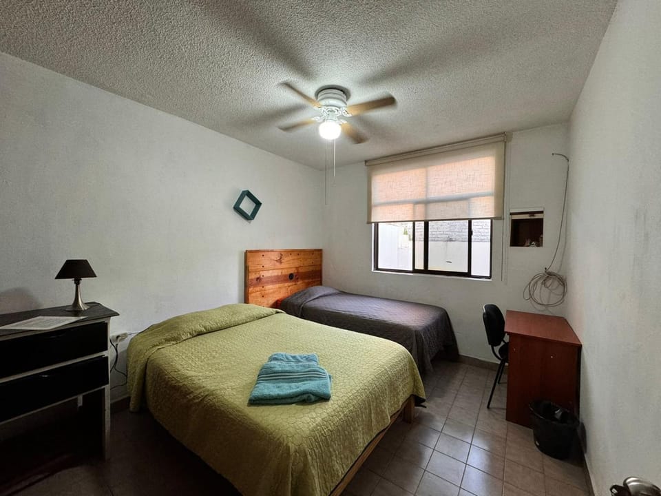 Photo of the whole room, Bedroom