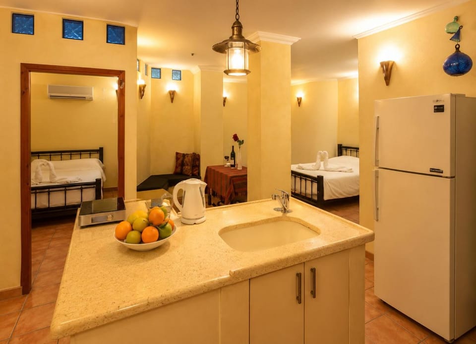Bed, Photo of the whole room, Bedroom, towels, air conditioner