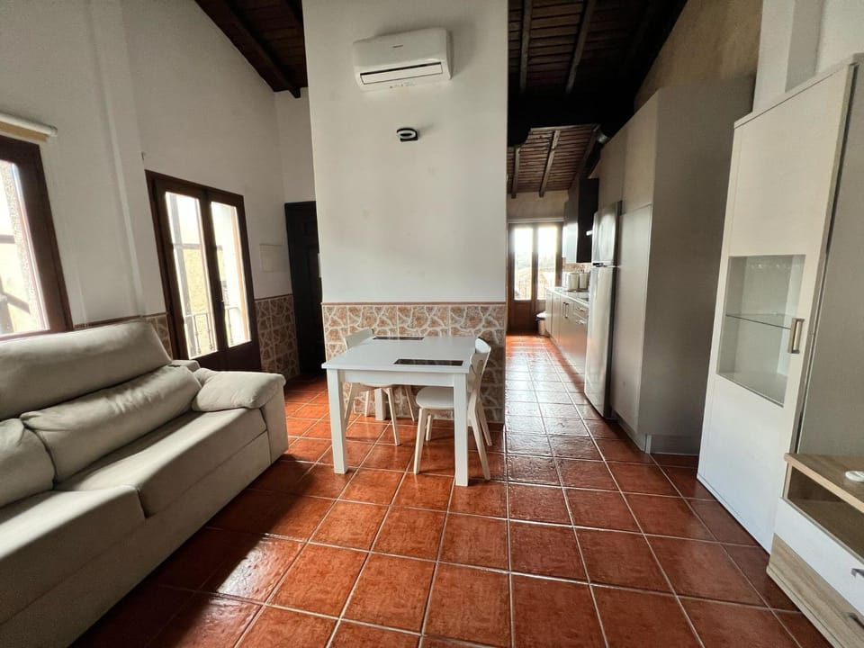 Living room, air conditioner