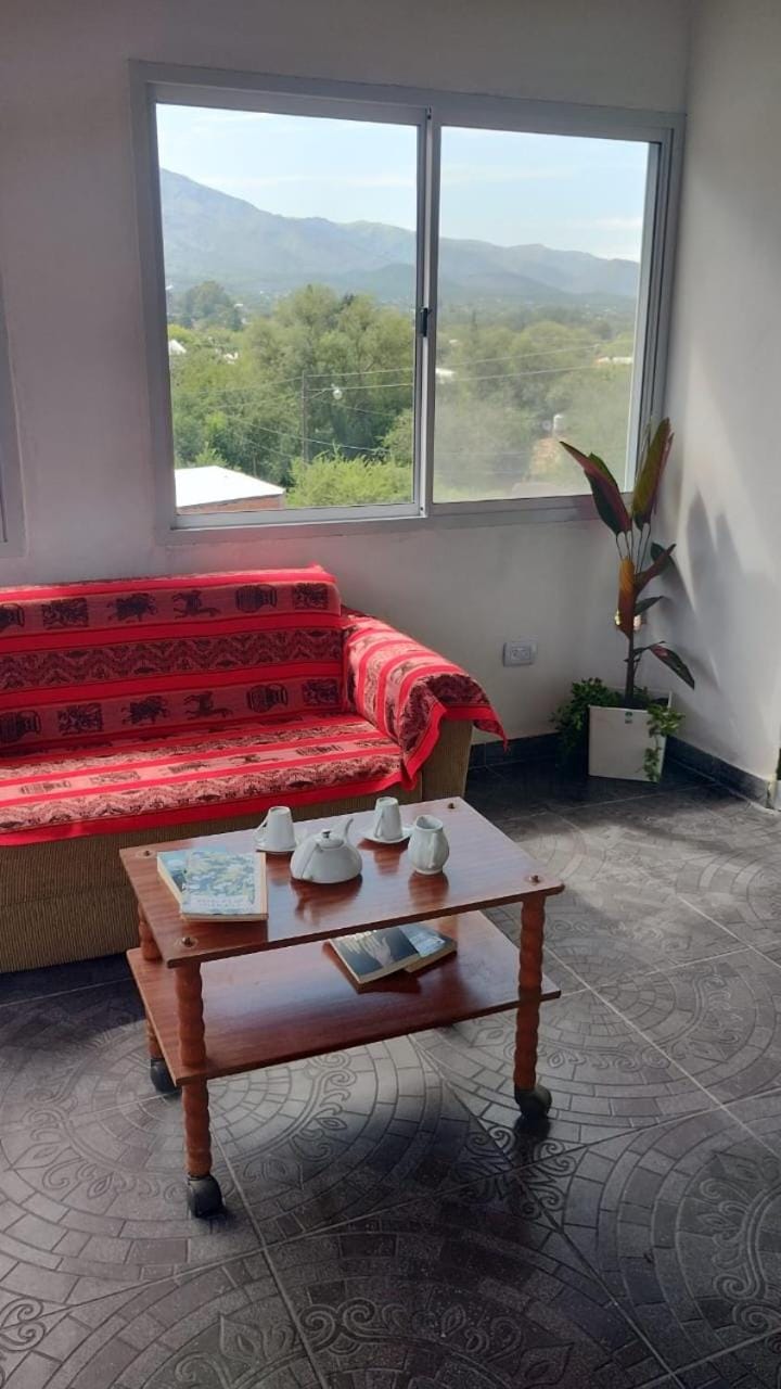 Natural landscape, Living room, Mountain view