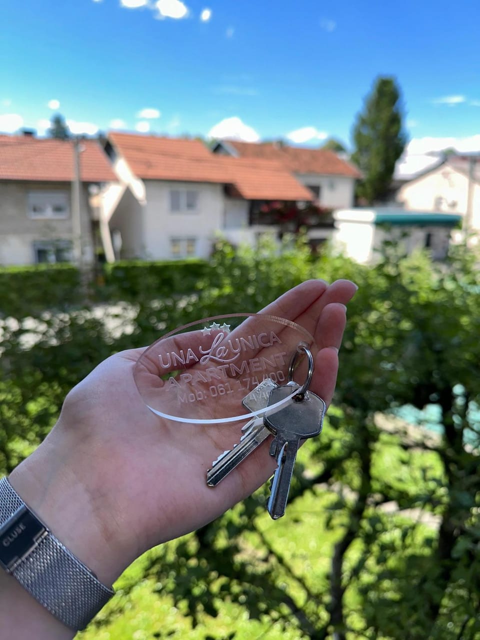 Property building, Spring, Day