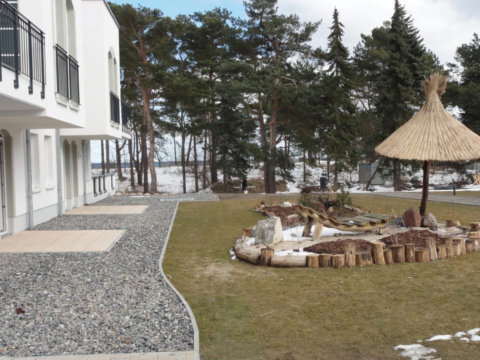 3 Zimmer Ferienwohnung Haus Meeresblick mit Meerblick A005 mit Südterrasse und Strandkorb Apartment in Sellin