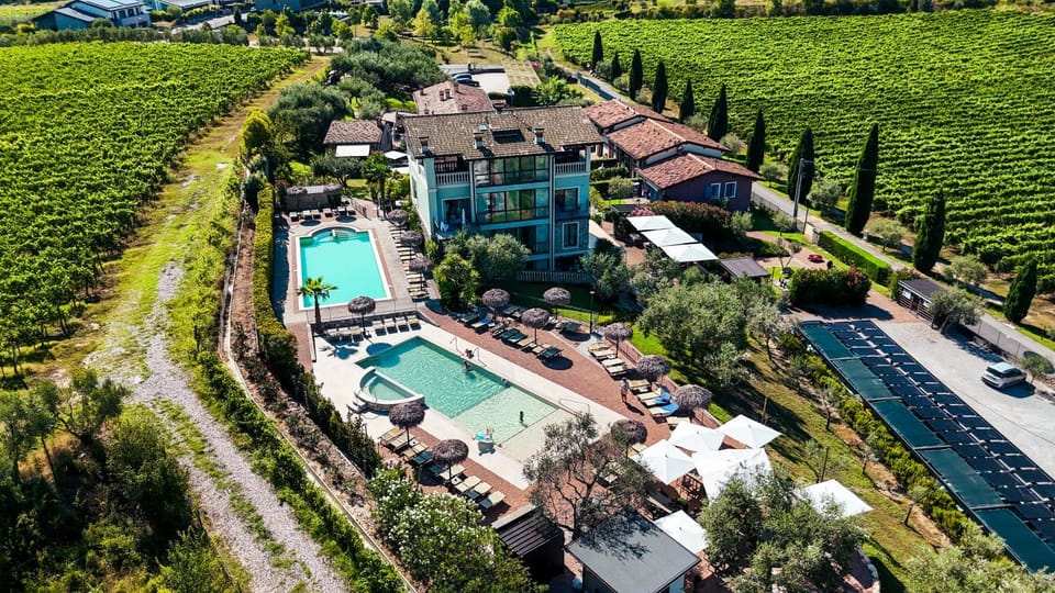 Property building, Pool view, Swimming pool