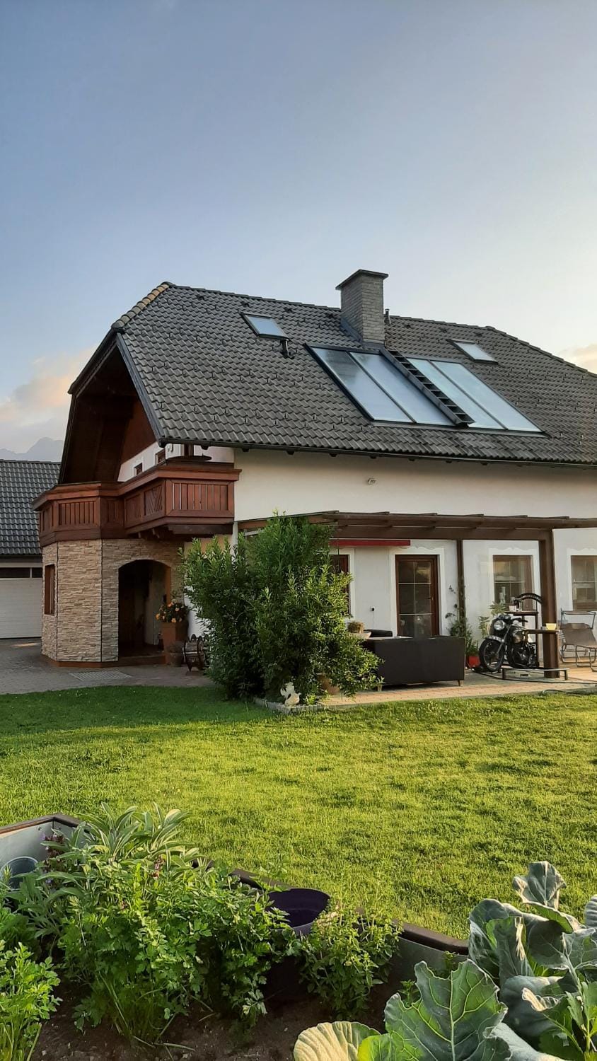 Property building, Garden