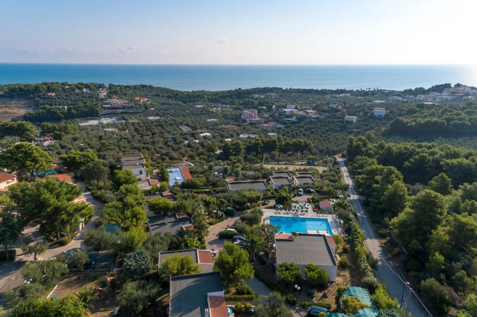 Bird's eye view, Sea view