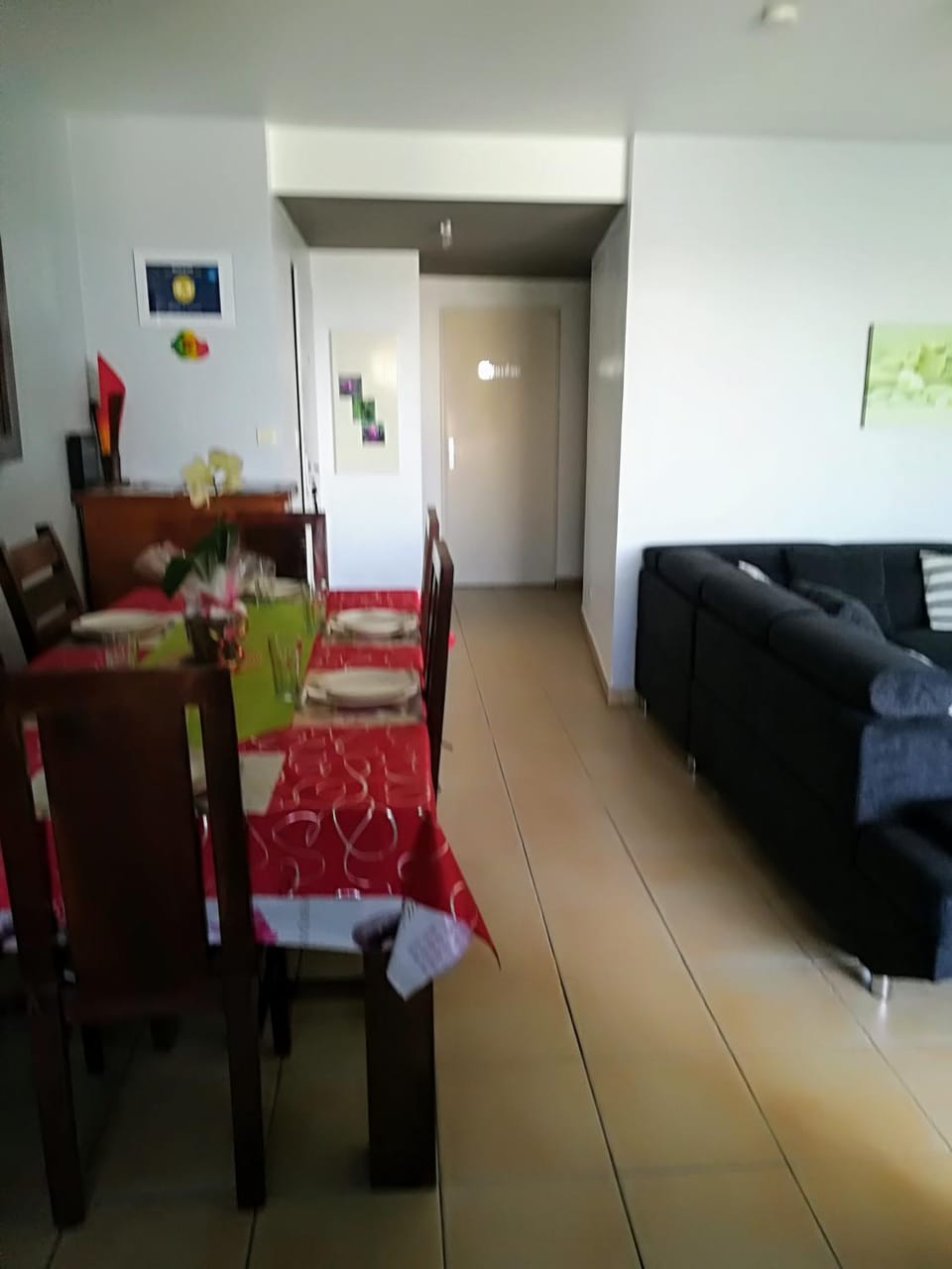 Living room, Dining area