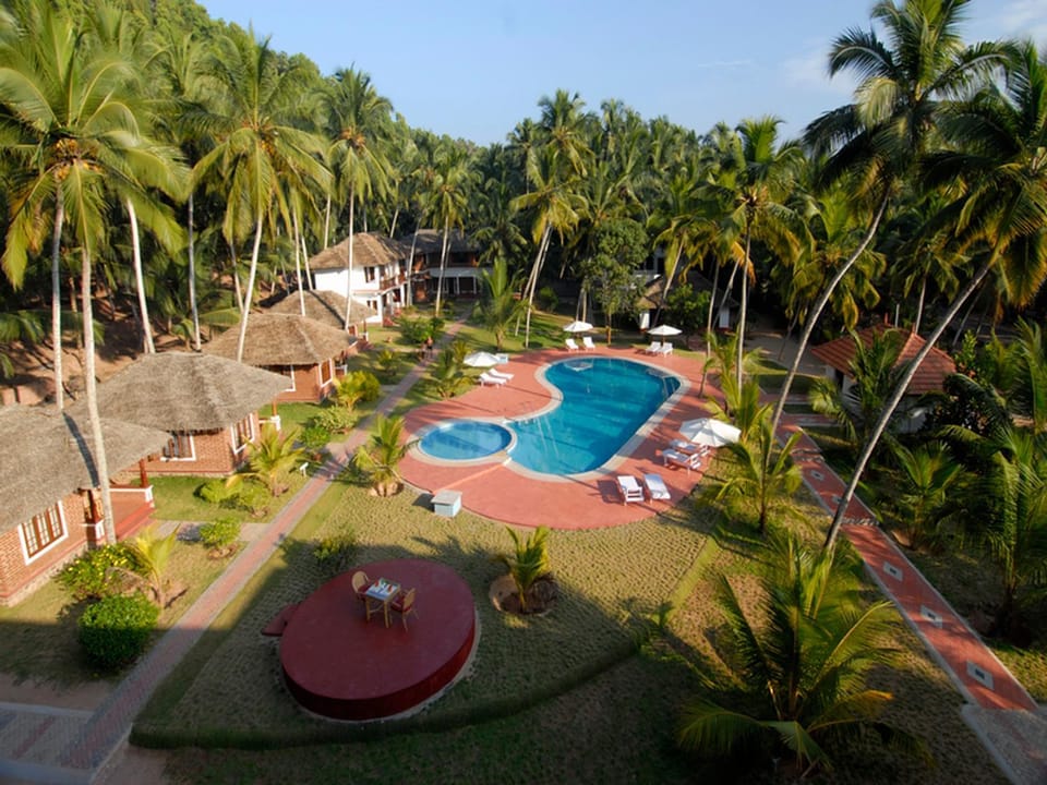 Natural landscape, Bird's eye view, Pool view