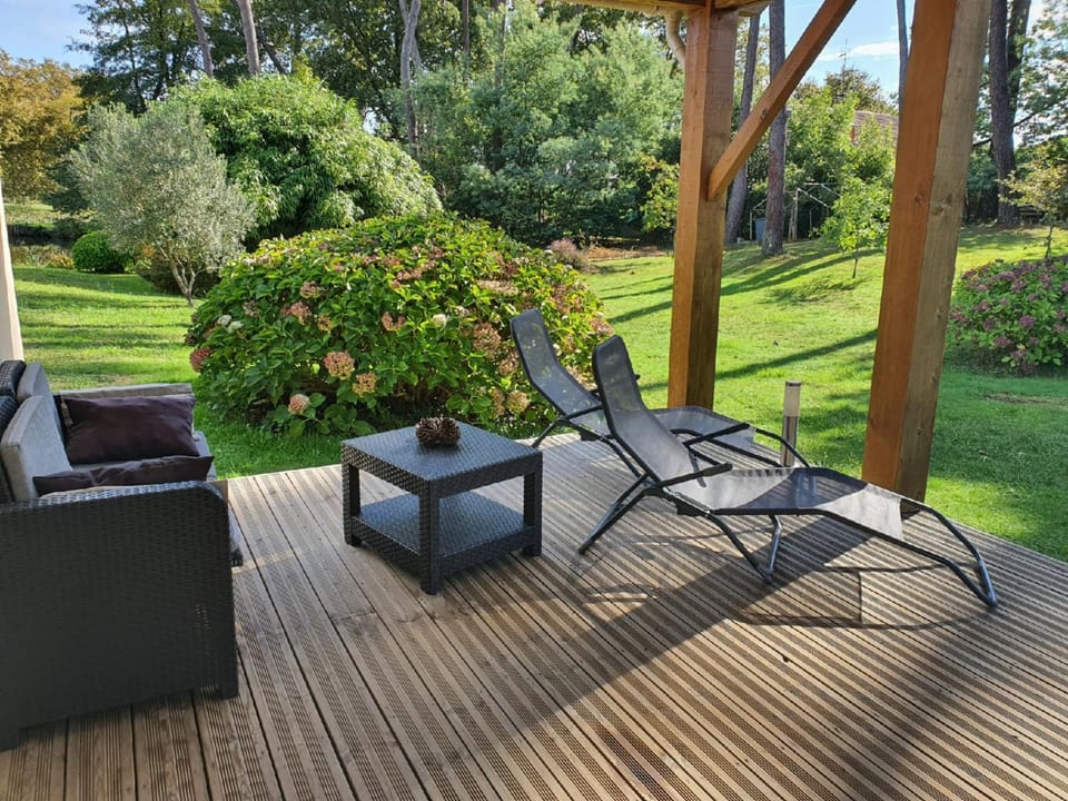 Patio, Garden view