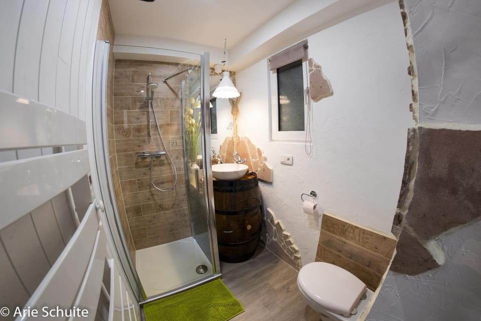 Shower, Toilet, Property building, Bathroom