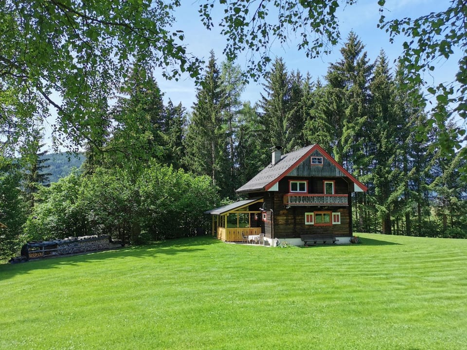 Property building, Garden view