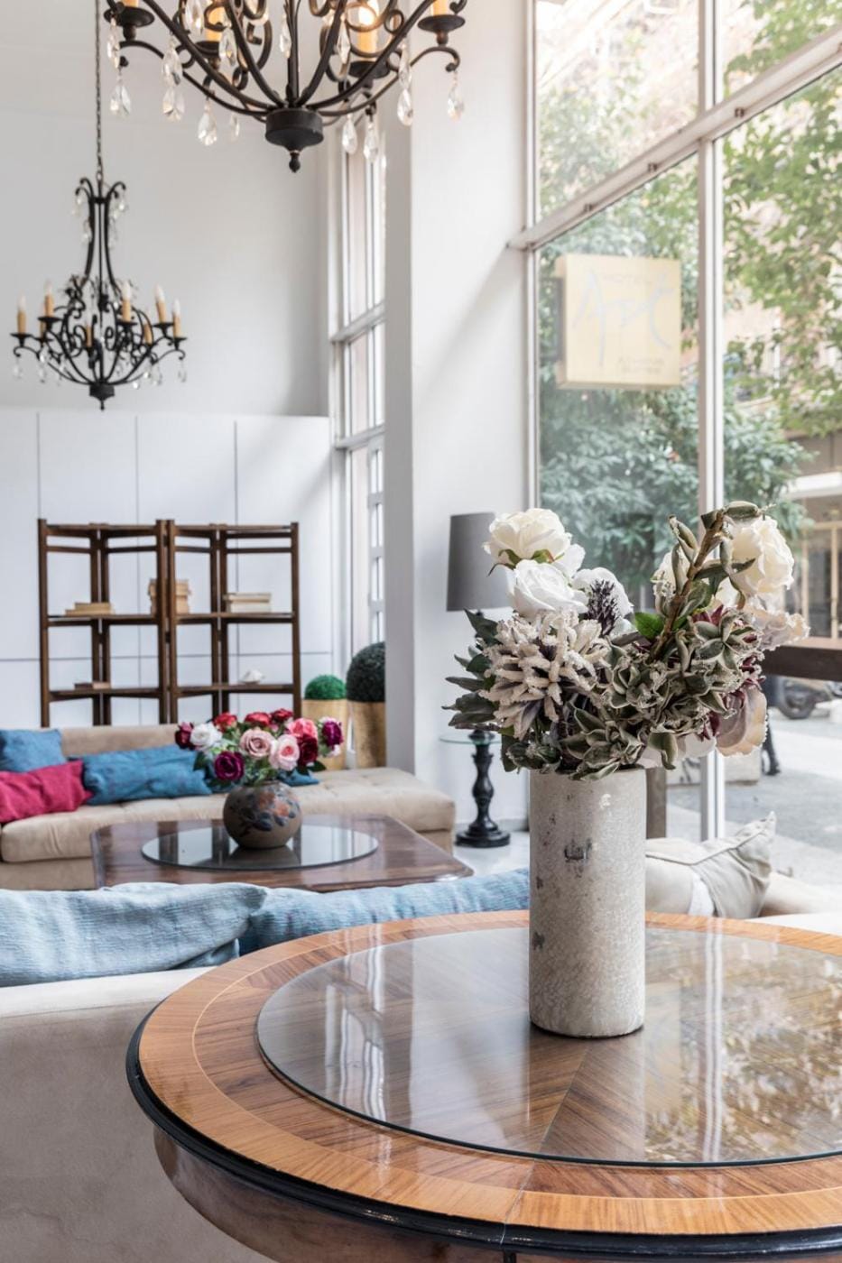 Property building, Living room, Seating area