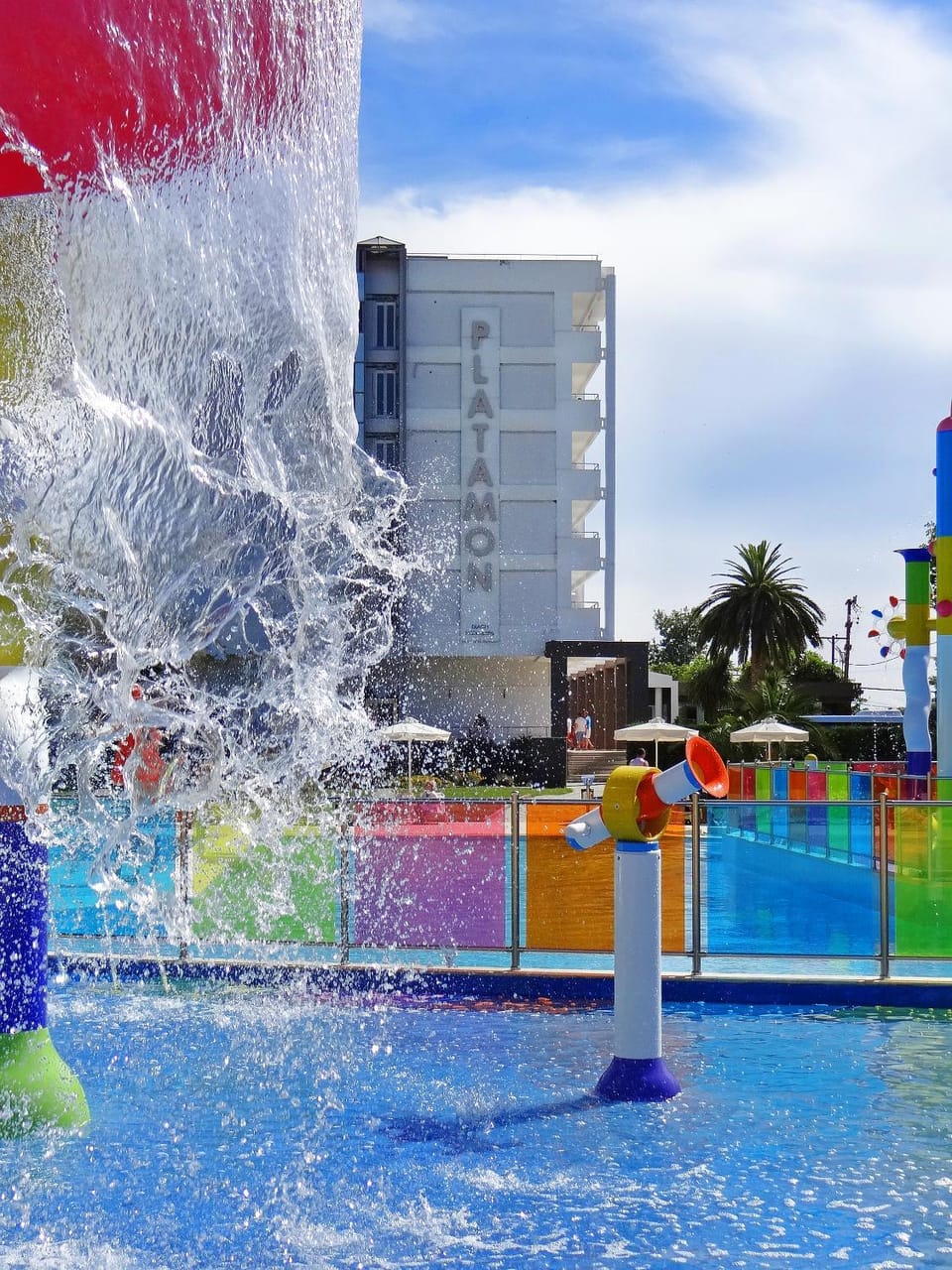 Children play ground, Aqua park