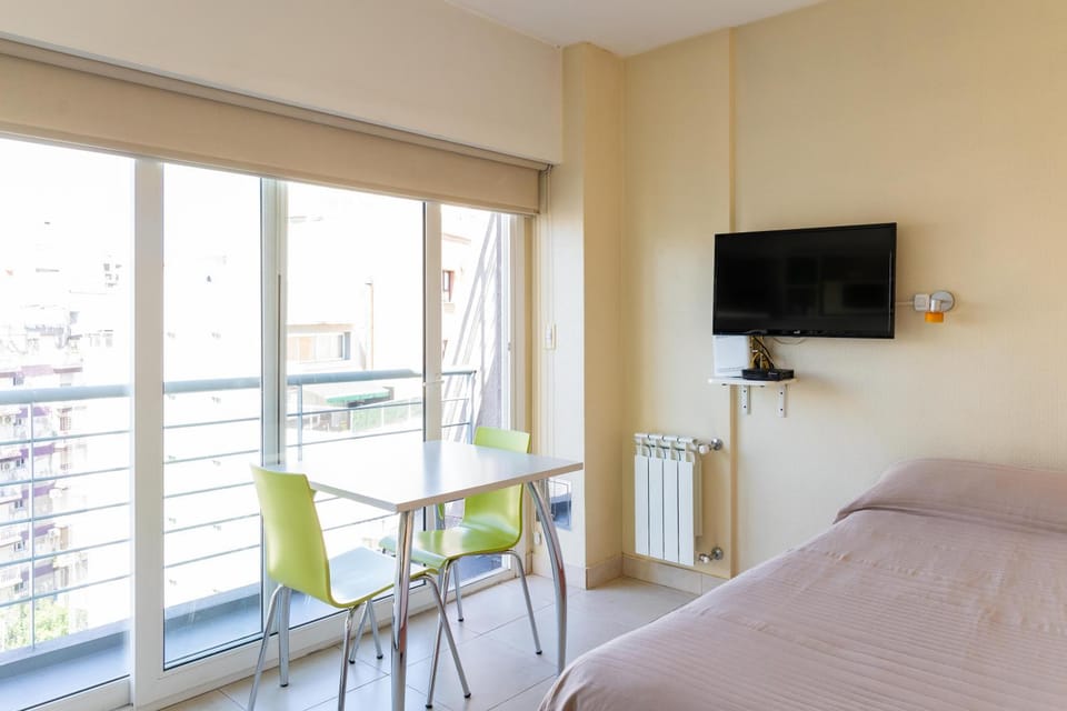Bed, Balcony/Terrace, Living room, Photo of the whole room, Bedroom