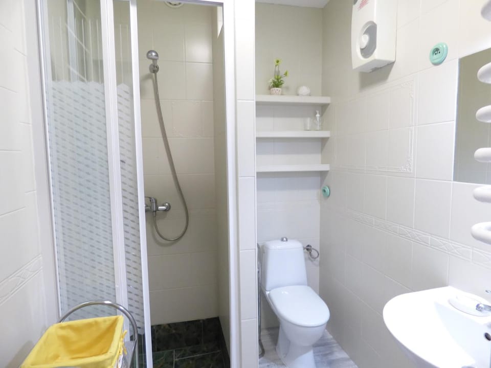 Shower, Toilet, Bathroom, towels