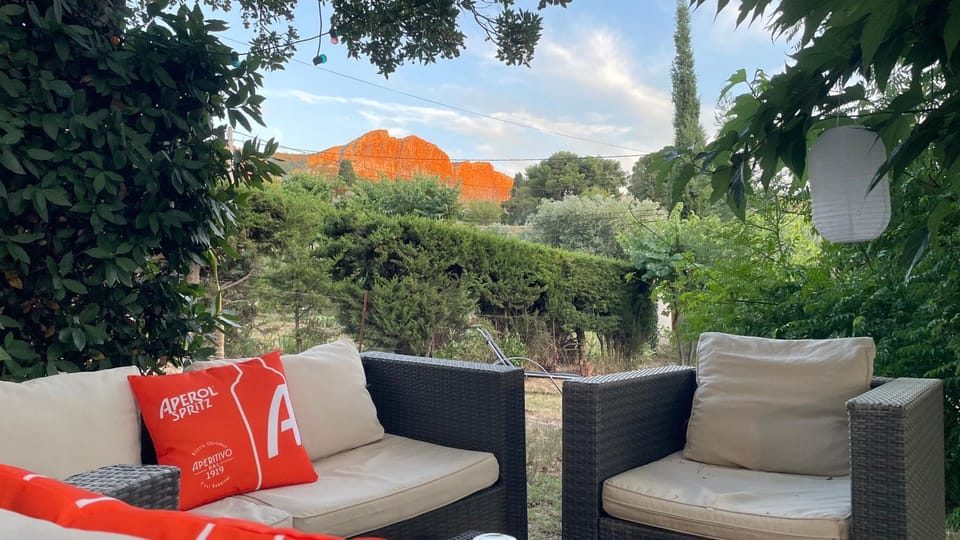 Garden, Mountain view