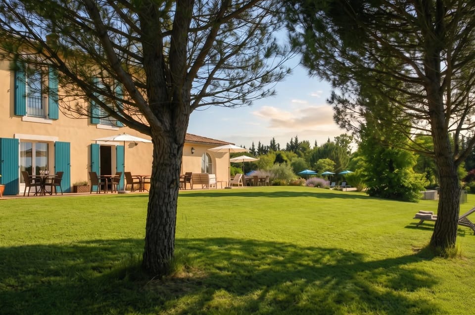 Property building, Garden