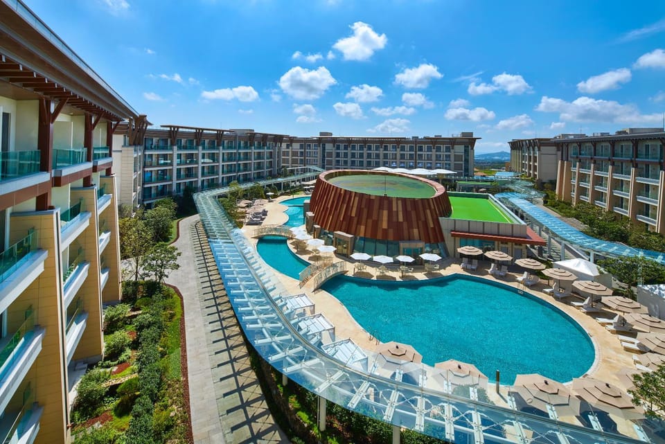 Day, Bird's eye view, Swimming pool
