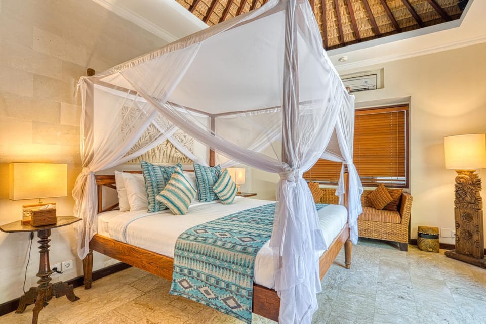 Bed, Bedroom, air conditioner