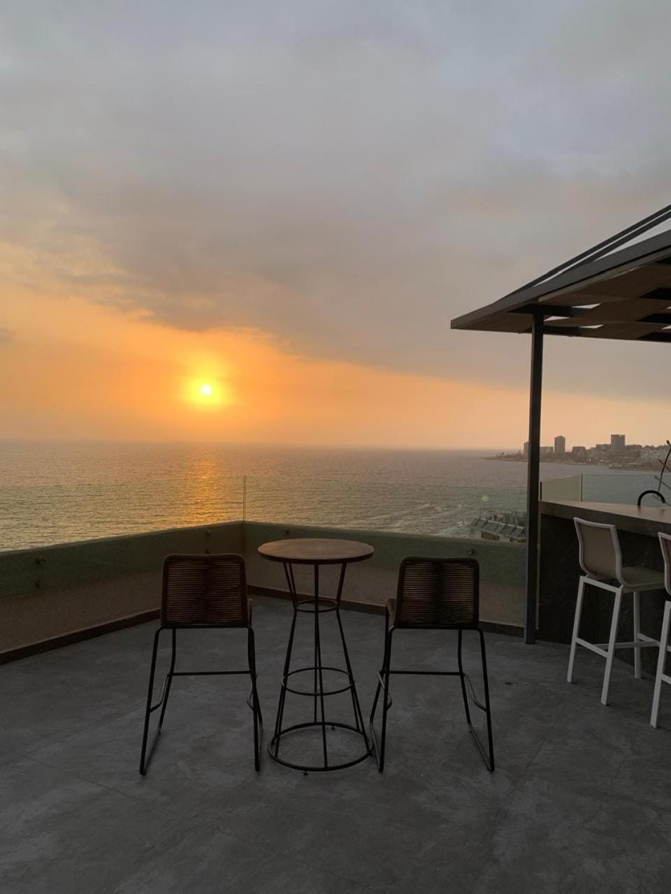 Sea view, Sunset