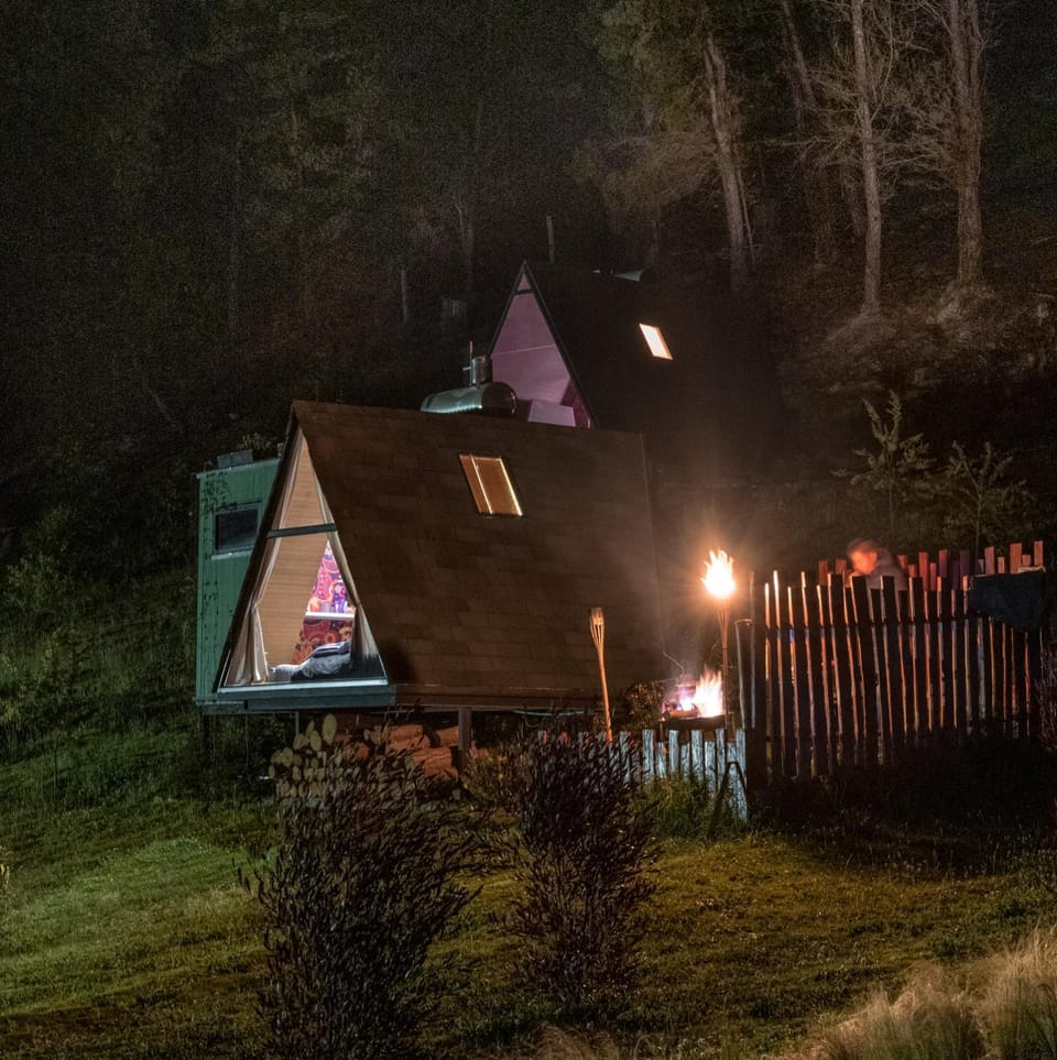 Property building, Night