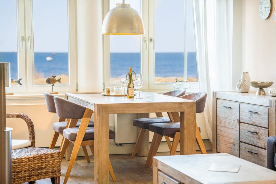 Dining area, Sea view