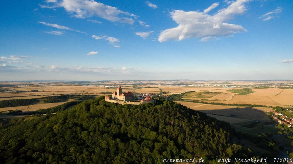 Nearby landmark, Bird's eye view