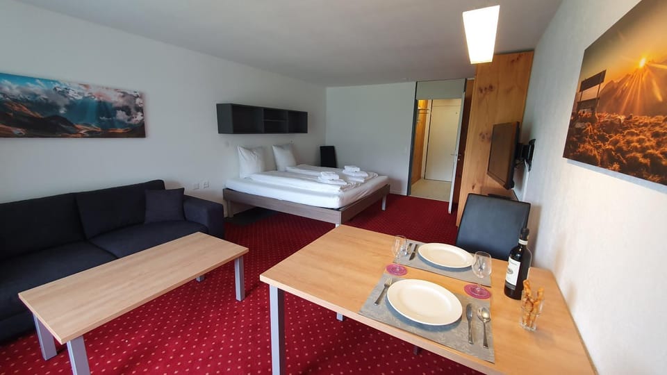 Living room, Bedroom