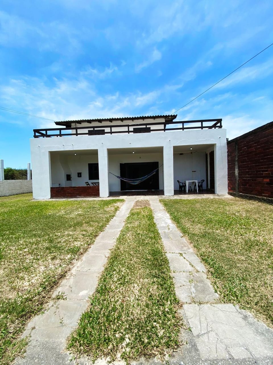 Property building, Garden view