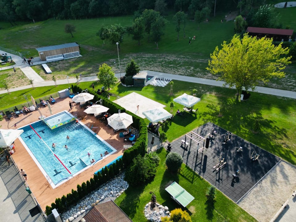 Spring, Off site, Day, Natural landscape, Activities, Bird's eye view, Summer, Children play ground, Fitness centre/facilities, Fitness centre/facilities, Pool view, Swimming pool, Entertainment, sunbed