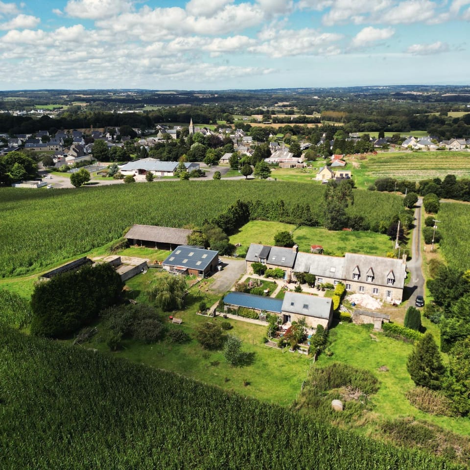 Property building, Spring, Day, Natural landscape, Bird's eye view