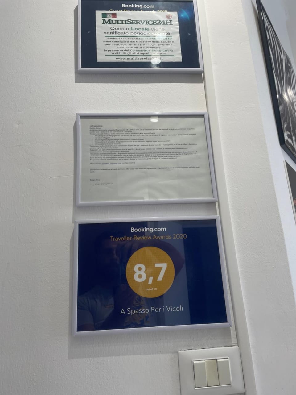 Certificate/Award