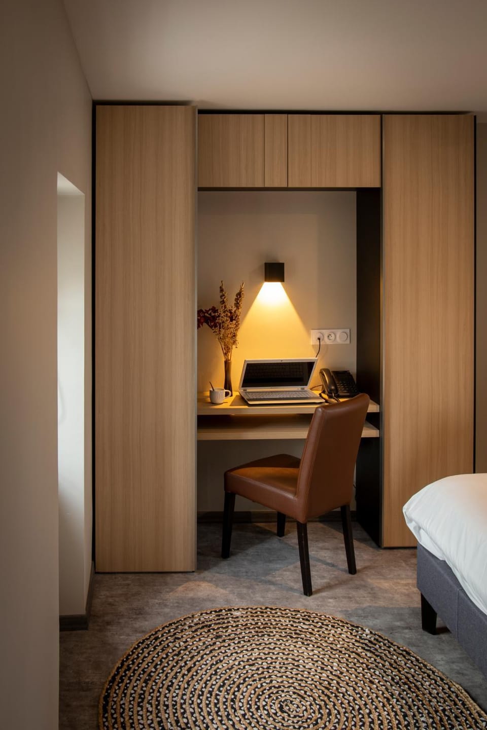 Seating area, Bedroom