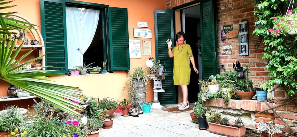 Property building, People, Garden view