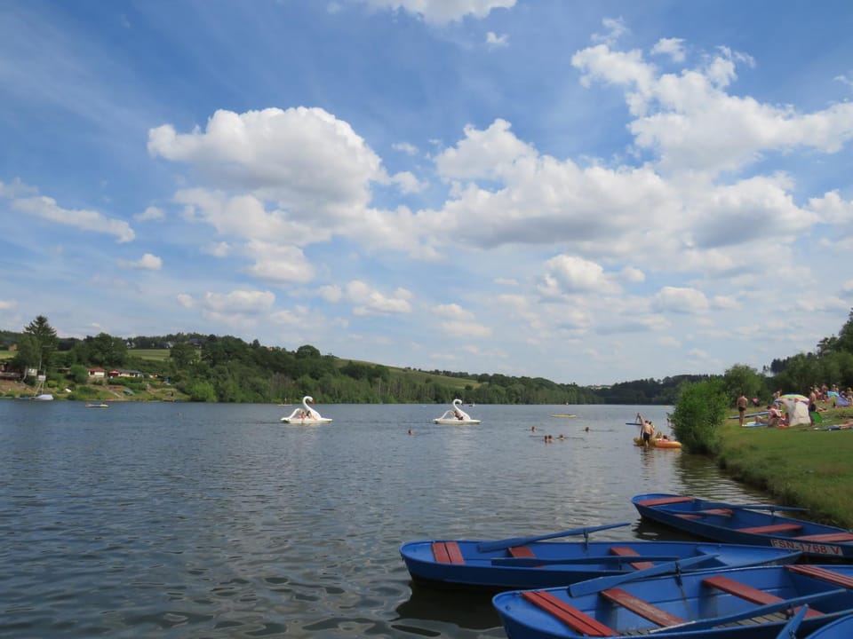 Natural landscape, Lake view