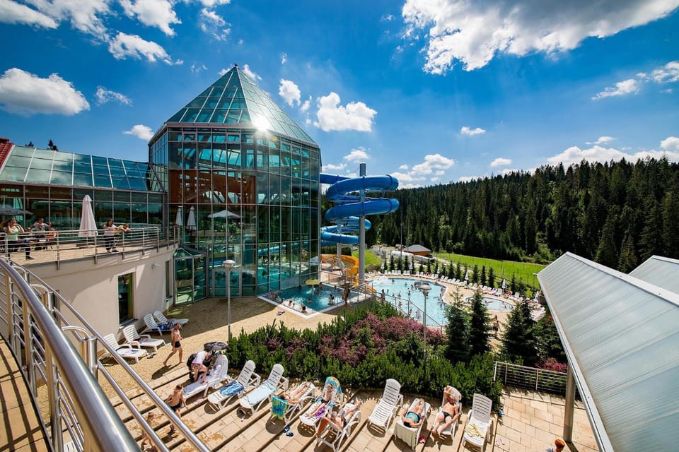 Activities, Hot Spring Bath, Aqua park, Pool view