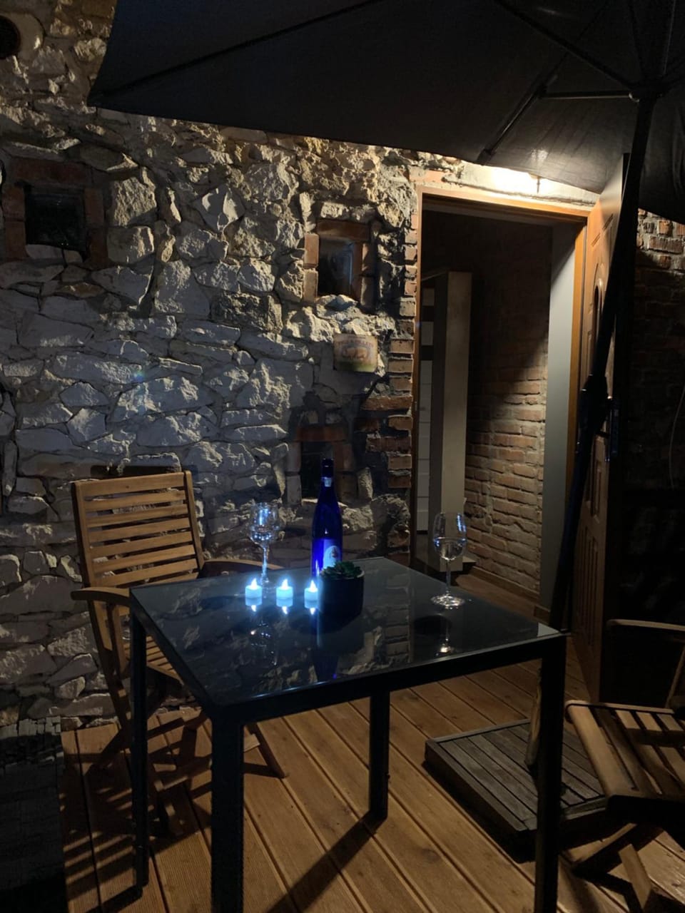 Night, Balcony/Terrace, Other, Seating area