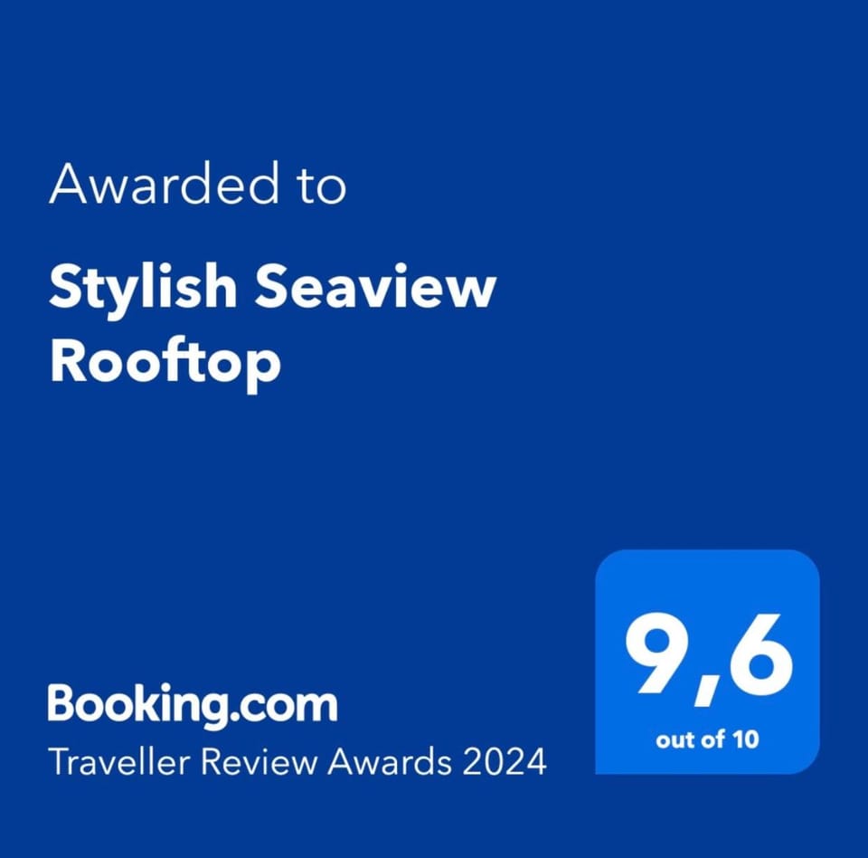 Stylish Seaview Rooftop Bed and Breakfast in Thessaloniki